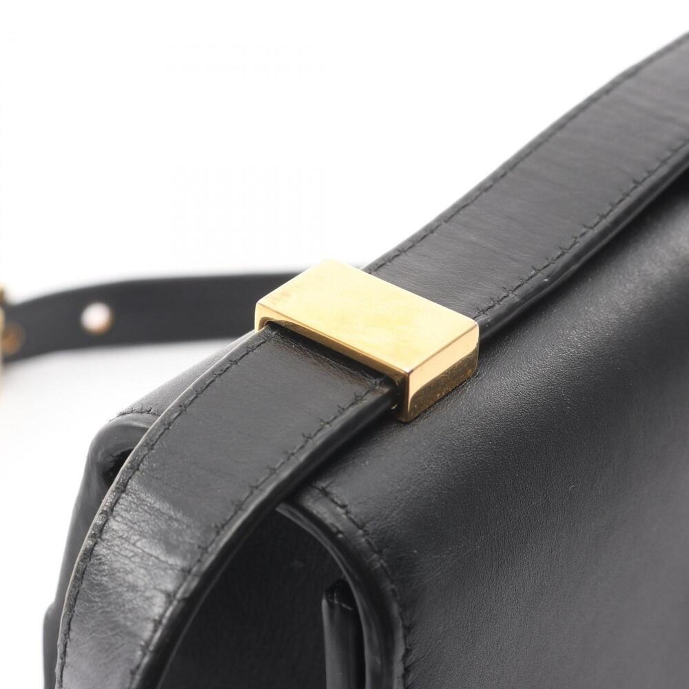 CHRISTIAN DIOR Black Leather Shoulder Bag - Picture 7 of 9